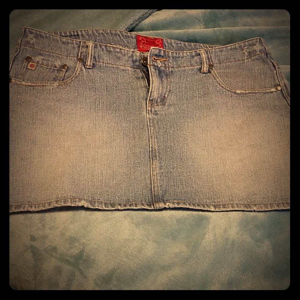Paris blue's denim shirt